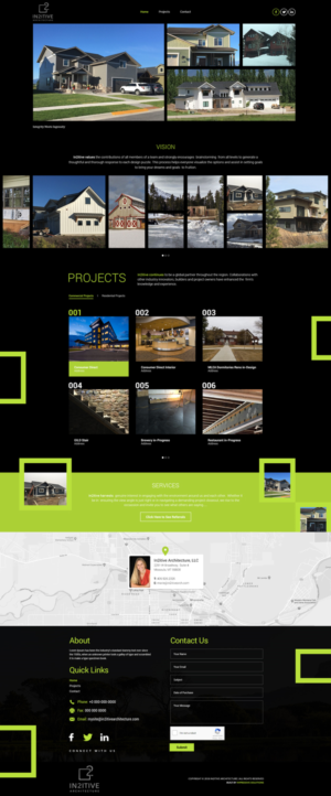 Web-Design von Black Stallions Impressive Solutions für In2itive Architecture | Design #19178370