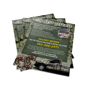 new USA Pest Defense Flyer 8.5