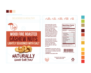 Delicious Roasted Cashews Need a Packaging Design | Packaging Design by Designer Mate