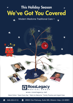 Awesome medical group wants modern holiday advertisement that incorporates tradional images | Advertisement Design by rdesign12