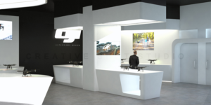 Drone World Australia Shop Design. | 3D Design by Creative Shots Studio