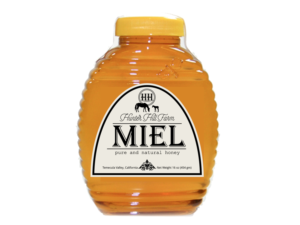  Miel (Honey) Label for Hunter Hill Farm, Temecula Valley, CA   | Label Design by Creative1one