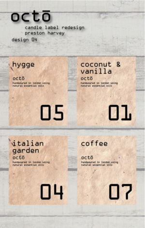 Label Design by Pharvey15 for Octo | Design #16598854