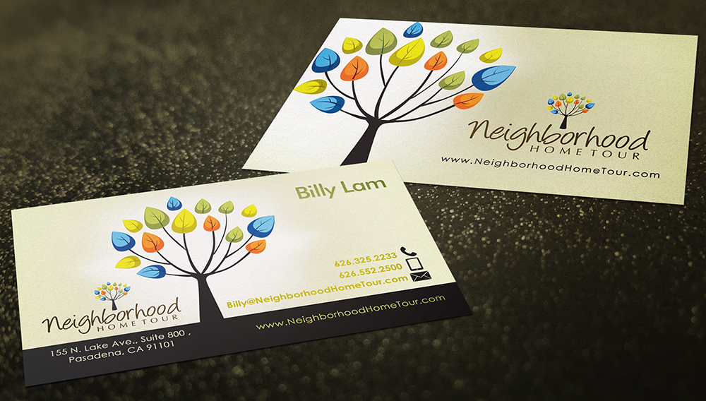 Business Card Design by creationz2011 for Neighborhood Home Tour | Design #2656829