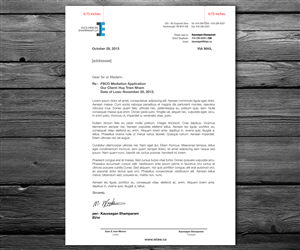 Letterhead Design by anxongdzong