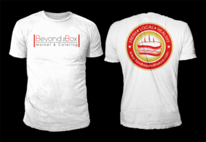 Catering Company with Multiple Cafe Locations needs a T Shirt Design | T-shirt Design by D'Mono