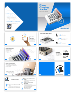 Multipage Package Insert Leaflet | Graphic Design by MJDesign