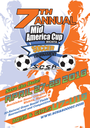 Mid America Cup Soccer Tournament | Poster Design by Zhor Signatures