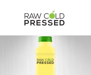 Raw Cold Pressed OR Raw Pressed | Logo Design by renderman