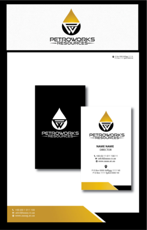 PetroWorks Resources | Logo Design by zebronicgraphic