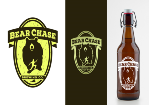 Logo-Design von Fabio Piscicelli für Bear Chase Manor & Bear Chase Brewing Co. | Design #16607650