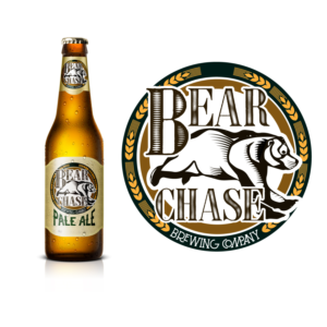 Logo-Design von at-as für Bear Chase Manor & Bear Chase Brewing Co. | Design: #16626069