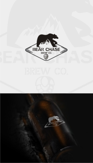 Logo-Design von gray mind für Bear Chase Manor & Bear Chase Brewing Co. | Design #16645408