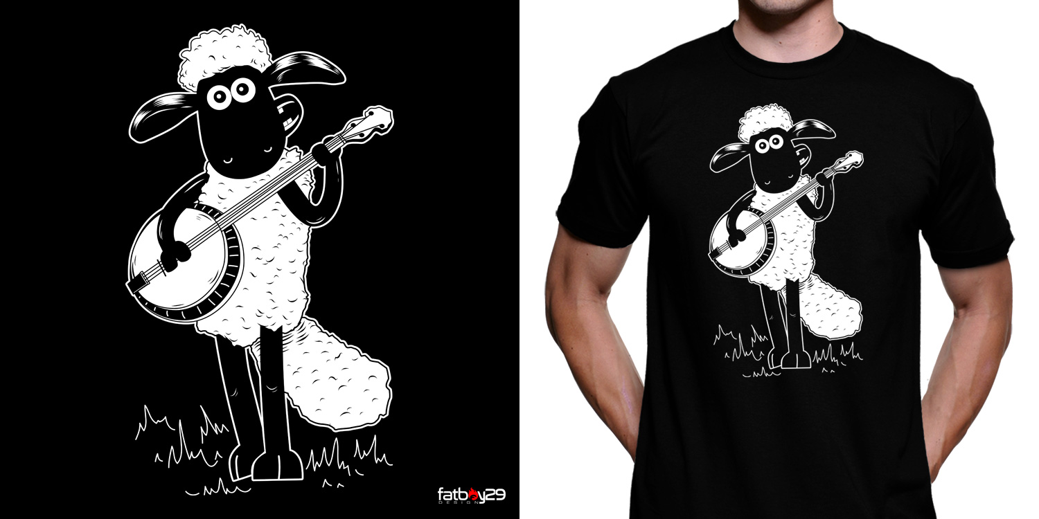 T-shirt Design by Fatboy Graphic for We Banjo 3 | Design #16600720