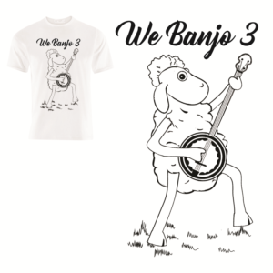 T-shirt Design by yukiyenz for We Banjo 3 | Design #16674551