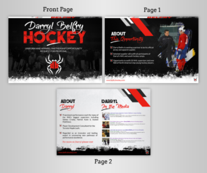 Hockey Sponsorship Proposal | Flyer Design by SAI DESIGNS