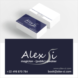 Magician | Speaker looks for an innovative business card design | Visitenkarten-Design von chameerakasundb