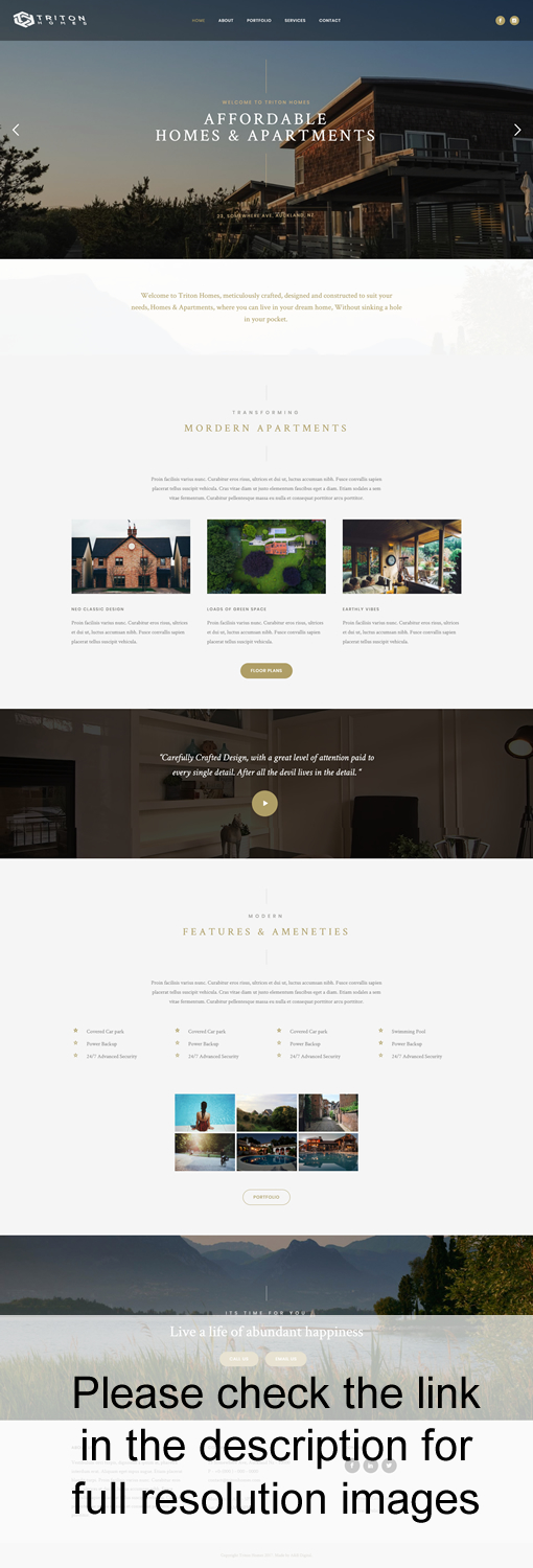 Web-Design von A&amp;B Digital für Triton Homes Ltd | Design #16745704