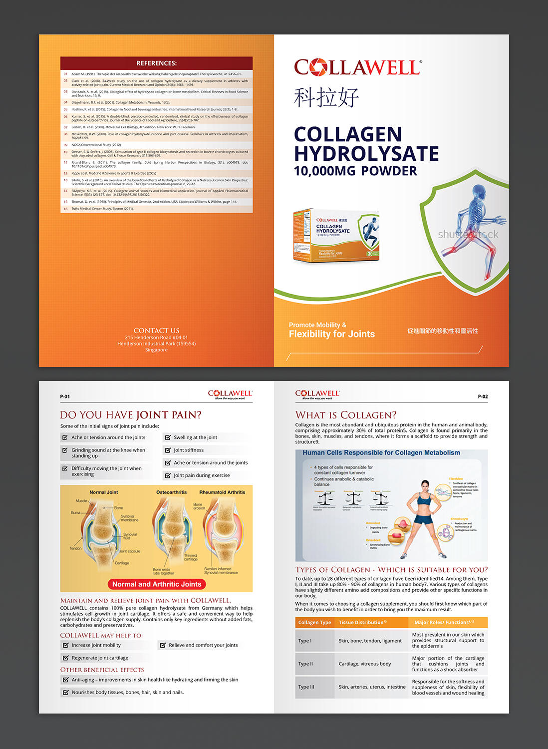 Brochure Design by Titan Solbiz for Nael & Newk Nutra Health Sdn Bhd | Design #16718919