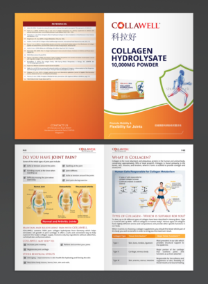 Collawell HK 10000mg brochure | Brochure Design by Titan Solbiz