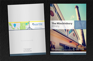 Rental brochure for The Minchinbury Winery | Broschüren-Design von Svetlin Angelov