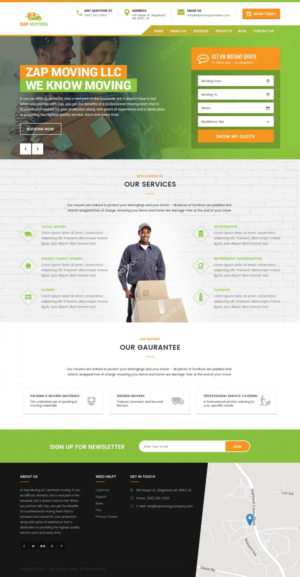 zapmovingcompany.com | Web-Design von pentaxial