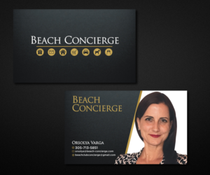 Business Card Design for Concierge business  | Business Card Design by Designers Hub