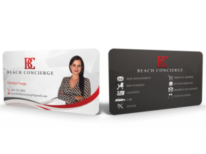 Business Card Design for Concierge business  | Business Card Design by Hardcore Design