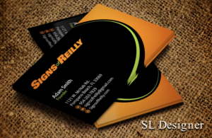 Signs of Reilly business card design | Business Card Design by SL Designer