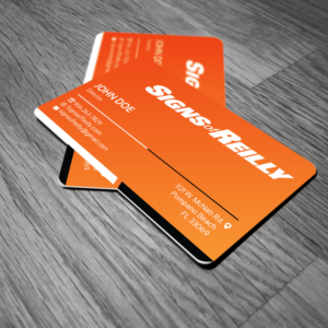 Signs of Reilly business card design | Business Card Design by Creative Jiniya