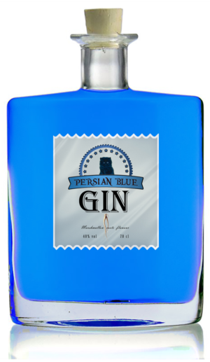 Design a label for a new brand of Gin the UK called Blue Persian - featuring a cat | Etikett-Design von iztok.brodnjak