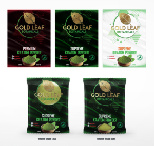 Gold Leaf Botanicals needs a label design or modification for new Kratom Co., need simple, eye catch | Etikett-Design von SAI DESIGNS