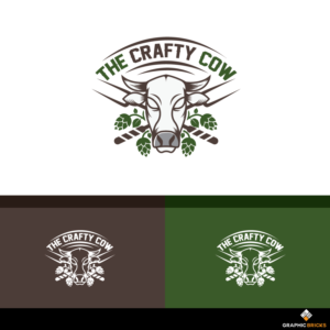 The Crafty Cow | Logo Design by Graphic Bricks