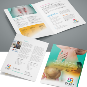 Surgical Conditions of the thyroid and parathyroid glands - a flyer for GPs | Flyer-Design von see why