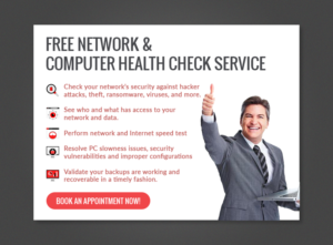 FREE Network Assessment image for landing page | Graphic Design by Imazing