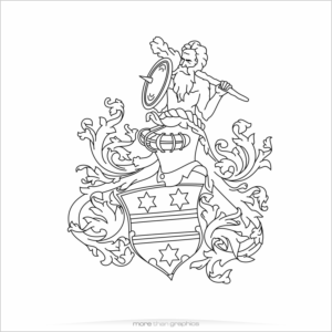 make our Family crest more clean and modern, see attached old crest and examples | Illustration-Design von vladst2004