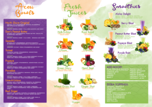 Menu Design by mrmrnjr for this project | Design: #16884682