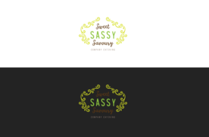 Sweet Sassy Savoury catering cie or company | Logo Design by GLDesigns