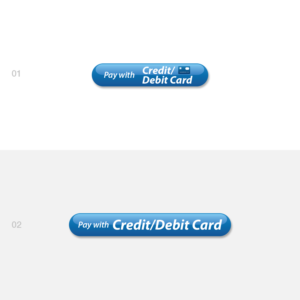 Pay with credit/debit card (prefer in blue tone, consistent with our logo design) | Logo Design by Paperfox Designs