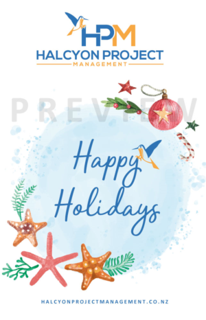 Christmas Card Design for Halcyon Project Management Ltd | Karten-Design von Alaya