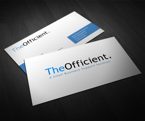 The Officient (A new and exciting small Business support solution) Business Cards | Business Card Design by Prashant Besra