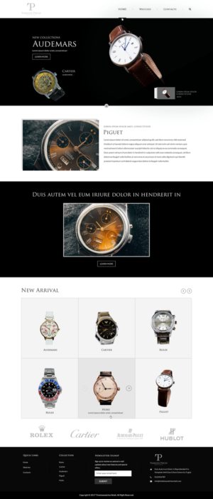 Timeless Pieces | Web-Design von Sbss