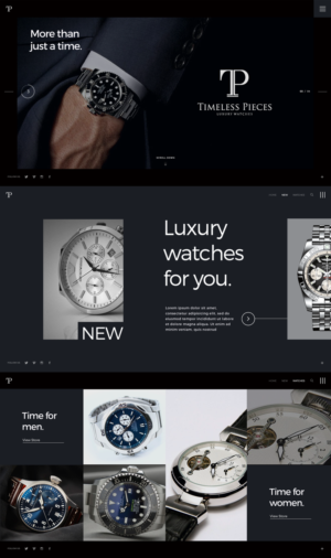 Timeless Pieces | Web-Design von kresh