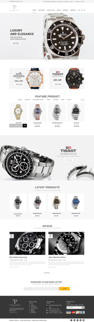 Timeless Pieces | Web-Design von bdesigner9