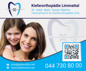 Grafik-Design von Kristina Andonoff für Kieferorthopädie Limmattal GmbH | Design #17365355