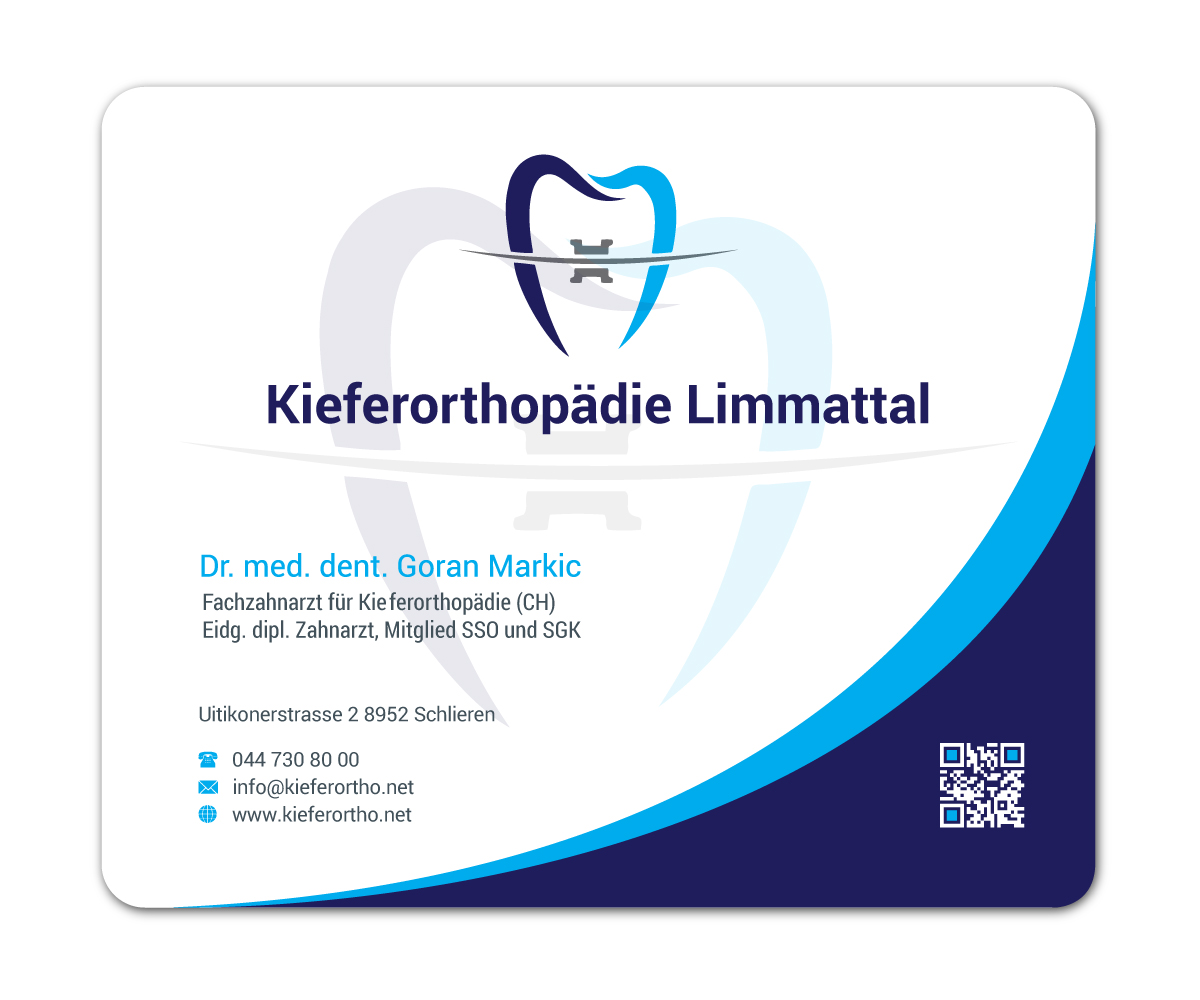 Grafik-Design von vpt_creations für Kieferorthopädie Limmattal GmbH | Design #17392736