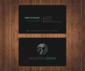 New Business Card Design for Houston-based Office Building Association | Business Card Design by Stylez Designz