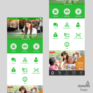 App Design by ahamedama Inc for this project | Design: #16996436