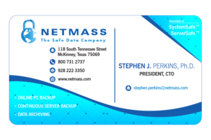 NetMass | Business Card Design by paulkanjosh