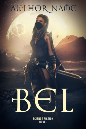 Bel, a Science Fiction Re-telling of Beauty and the Beast  | Book Cover Design by dienel96